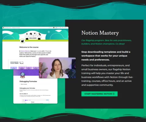 Marie Poulin – Notion Mastery Course Download 479x400 1