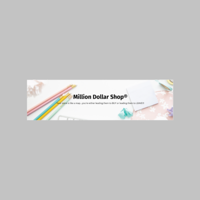 Sarah Titus – Million Dollar Shop 400x400 1