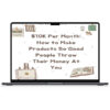 RJ Youngling – The 10K Per Month – How to Make Products So Good People Throw Their Money At You