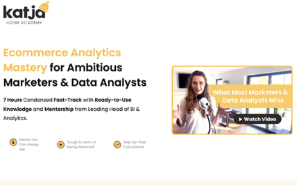 Katja Loom Academy – Ecommerce Analytics Mastery Giga Courses