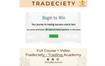 Tradeciety Trading Academy 2024 Giga Courses 1