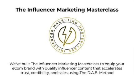 Josh Snow The Influencer Marketing Masterclass Giga Courses 1