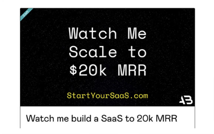 Alex Berman Watch me build a SaaS to 20k MRR Giga Courses 10 25 2024 12 33 PM 1