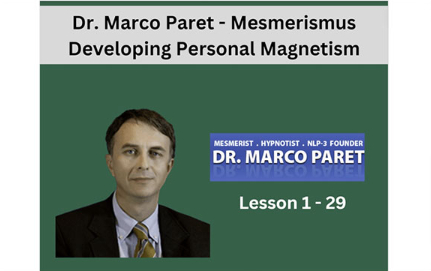 Marco Paret – Mesmerismus Platinum membership Giga Courses 10 01 2024 12 10 PM