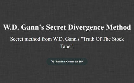 W D Gann s Secret Divergence Method 10 29 2024 01 43 PM 2